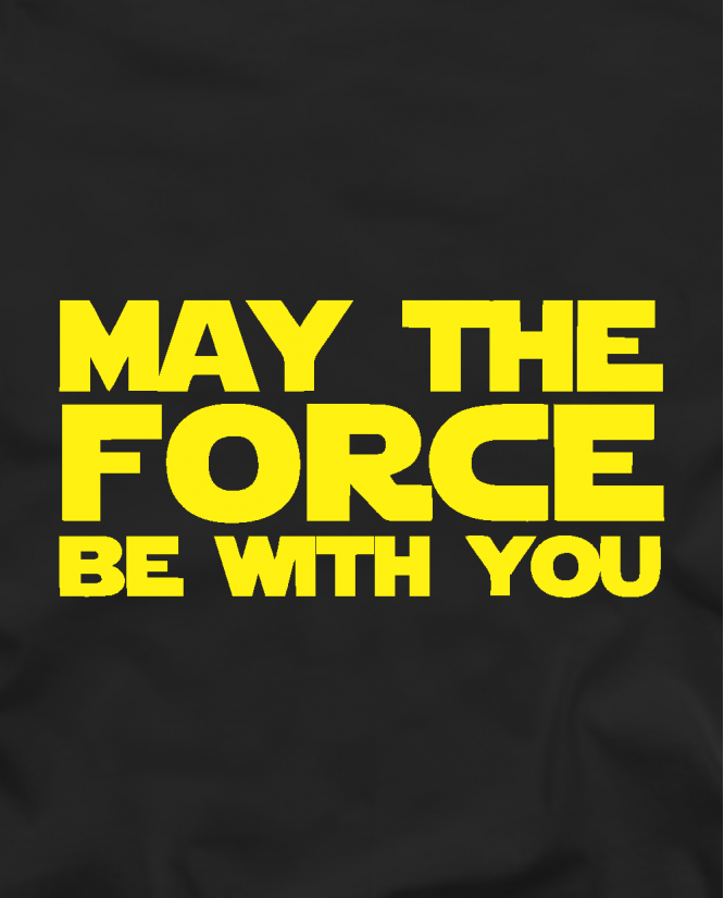Marškinėliai Star wars May force